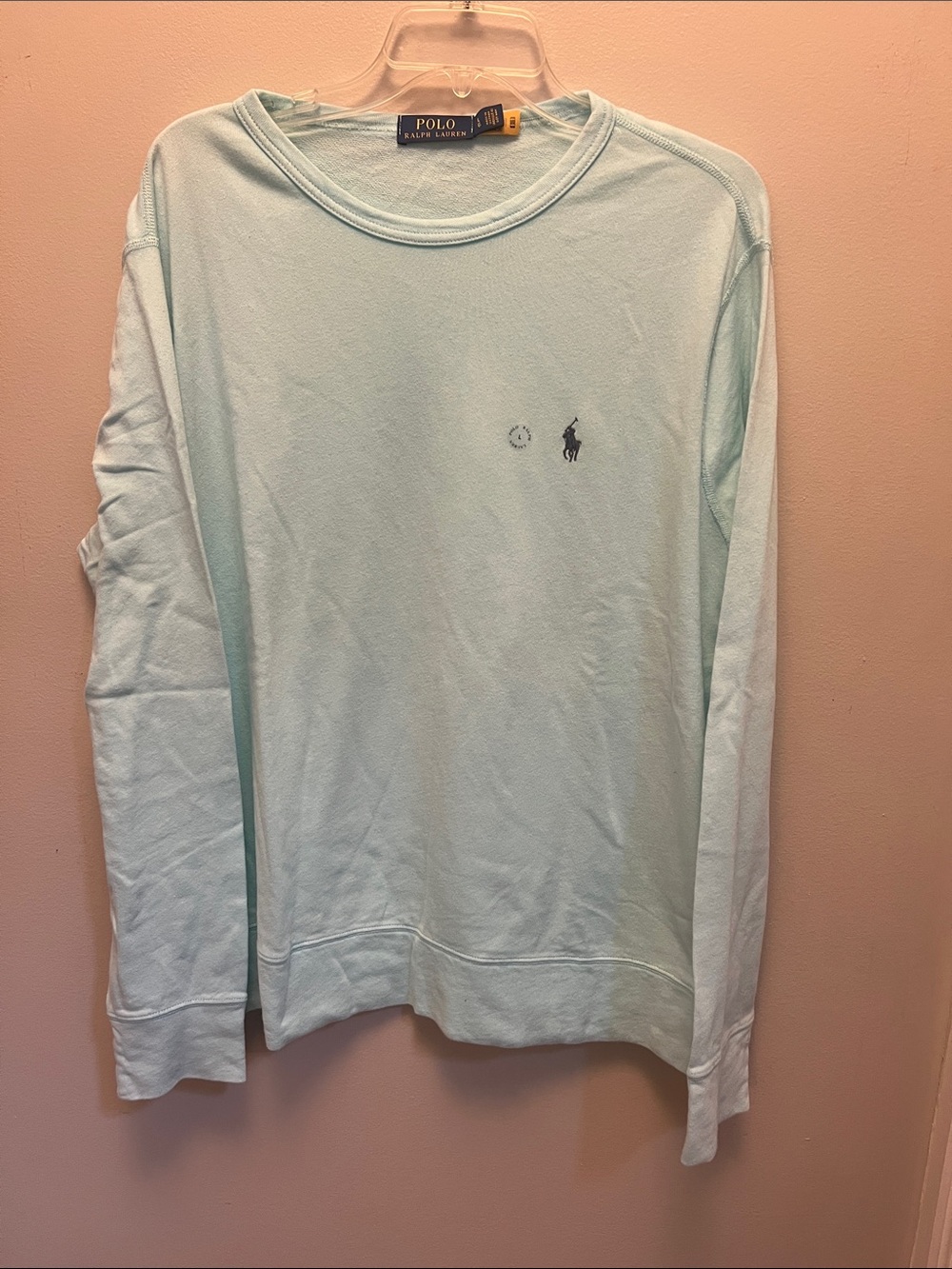 Polo Ralph Lauren Sky Blue French Terry Sweatshirt